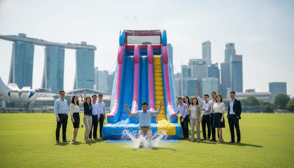 Refreshing Success: The Best Inflatable Water Slide Rental Options for Corporate Events in Singapore