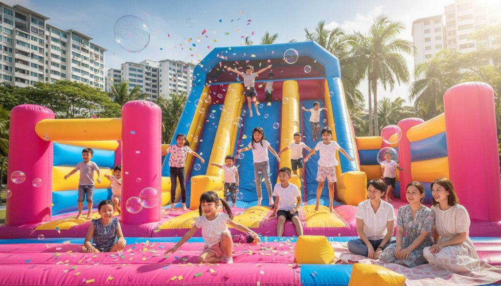 The Ultimate Guide to Organising a Bouncy Castle Family Day in Singapore