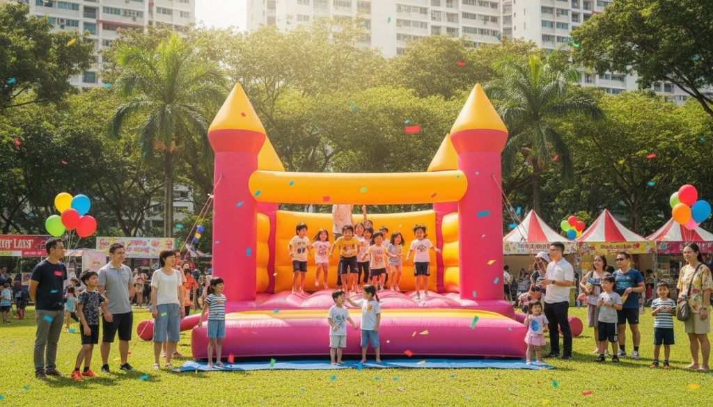 Community Heartbeat: A Resource Guide for a Bouncy Castle Grassroots Event in Singapore